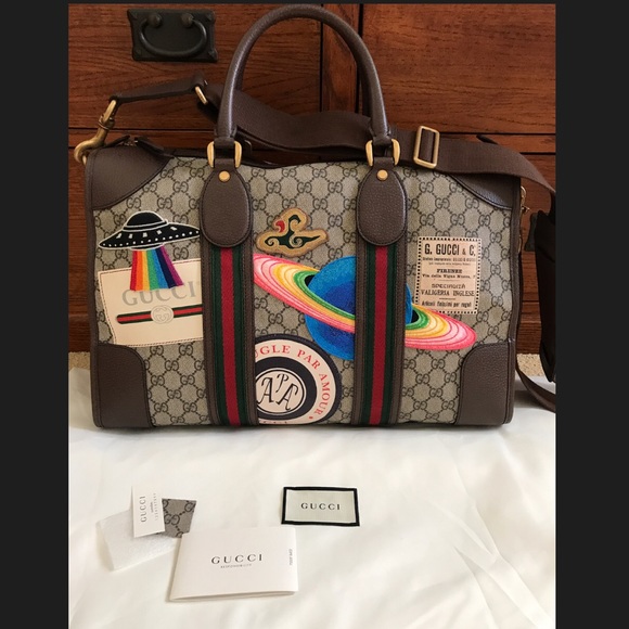 Gucci Handbags - 🔴 S O L D 🔴 Gucci Courier Soft GG Supreme Duffle